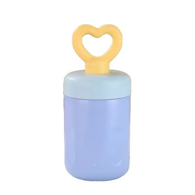 420ml de design moderno, cálice de termo portátil de viagem com alça de coração e aspirador