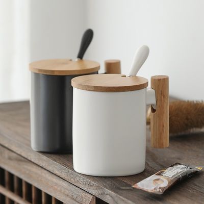 Copo de viagem de cerâmica de padrão personalizado com função isolada e cor personalizada