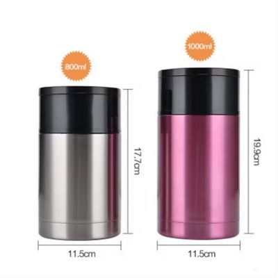 Mantenha-se aquecido na sua próxima viagem de acampamento com o nosso recipiente de sopa com caixa de almoço isolado de 500 ml