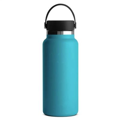 Vacuo isolado 32 oz boca larga garrafa de água de aço inoxidável para desempenho desportivo