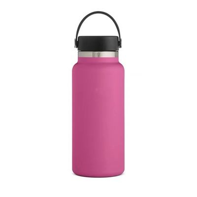 Vacuo isolado 32 oz boca larga garrafa de água de aço inoxidável para desempenho desportivo