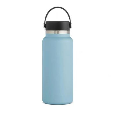 Vacuo isolado 32 oz boca larga garrafa de água de aço inoxidável para desempenho desportivo