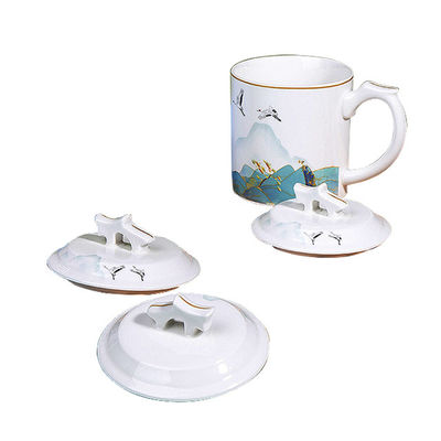 Elegante Custom reforçado Sublimação Mamã Regalo Viagem caneca de café Copo reutilizável com mão