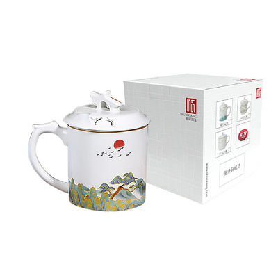 Elegante Custom reforçado Sublimação Mamã Regalo Viagem caneca de café Copo reutilizável com mão