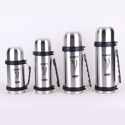 Caldeira de caminhada de aço inoxidável de vácuo portátil de 1800 ml para esportes ao ar livre