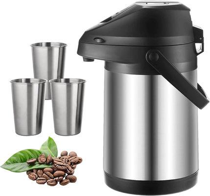 12-24h Flasca de vácuo de aço inoxidável Termos isolados Airpot cores personalizadas