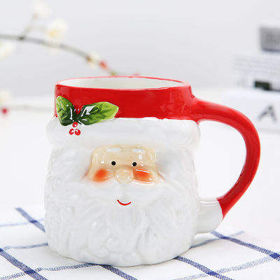 400ml Modelagem de animais 3D Sustentável Festival de casais caneca de café com cor personalizada