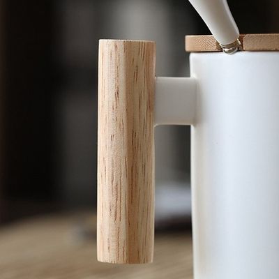 Fornecimento direto 11oz transferência de calor cerâmica de viagem caneca de café branco para sublimação