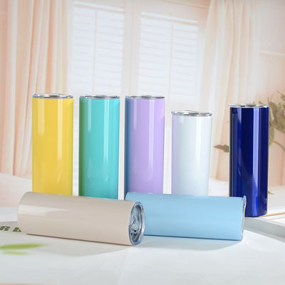 Taça de viagem durável de aço inoxidável 304 com palha isolada e capacidade personalizável