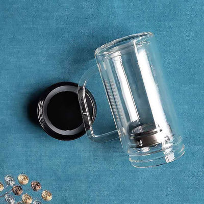 Taça de vidro de alto borosilicato com filtro modelo de produto HBL-400B-46