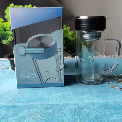 Taça de vidro de alto borosilicato com filtro modelo de produto HBL-400B-46
