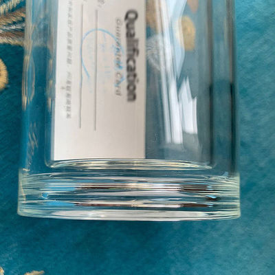 Inovador aparelho de bebida com alto teor de borosilicato, copo de vidro duplo para separação de chá em B2B