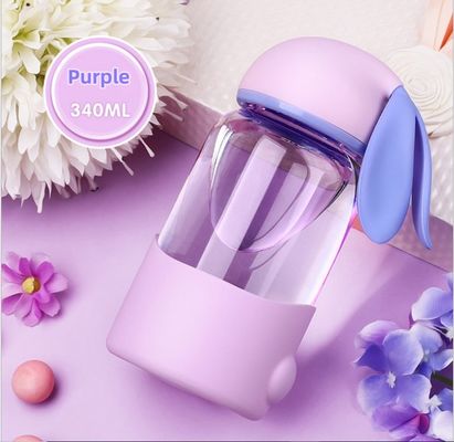 Copo de ouvido de coelho com capacidade de 340ml e logotipo personalizado