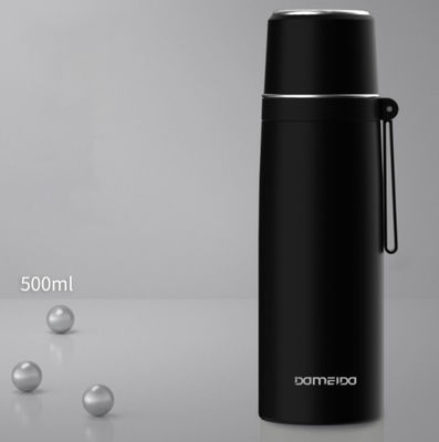 Flascas de vácuo Termoses recipientes de bebida Tipo 500ml garrafa de água de aço inoxidável com logotipo personalizado