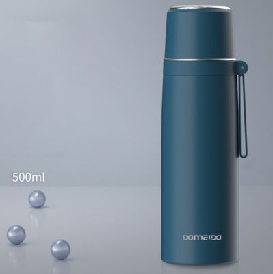 Flascas de vácuo Termoses recipientes de bebida Tipo 500ml garrafa de água de aço inoxidável com logotipo personalizado