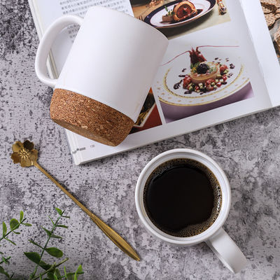 Tipo de bebida MUGS Sublimação com fundo de madeira Criativa de bambu Cerâmica de madeira caneca de café