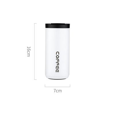304 aço inoxidável portátil à prova de vazamento isolado vaso de café viagem carro garrafa de água 350/500ml