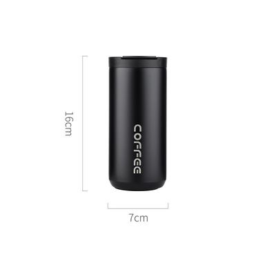 304 aço inoxidável portátil à prova de vazamento isolado vaso de café viagem carro garrafa de água 350/500ml