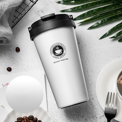 Fornecimento direto 500ml de aço inoxidável cálice de café com isolamento a vácuo com padrão personalizado