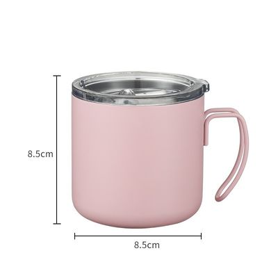 380 ml garrafa de água isolada a vácuo de aço inoxidável para escritório sem plástico