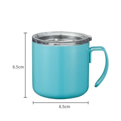 380 ml garrafa de água isolada a vácuo de aço inoxidável para escritório sem plástico