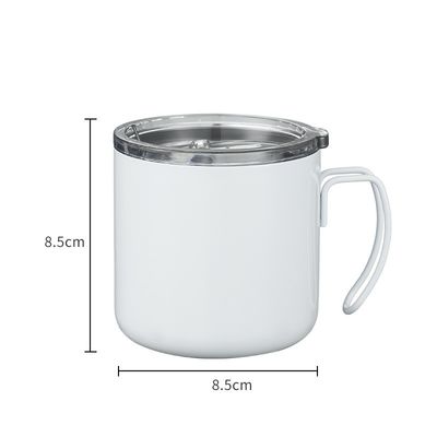380 ml garrafa de água isolada a vácuo de aço inoxidável para escritório sem plástico