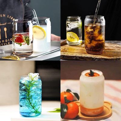 Copo de chá em forma de bolha de 16 oz com tampa para suco de leite cerveja de refrigerante