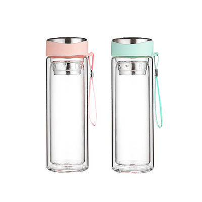 Estilo de design clássico 320ml borosilicato de parede dupla cálice de café isolado para adultos