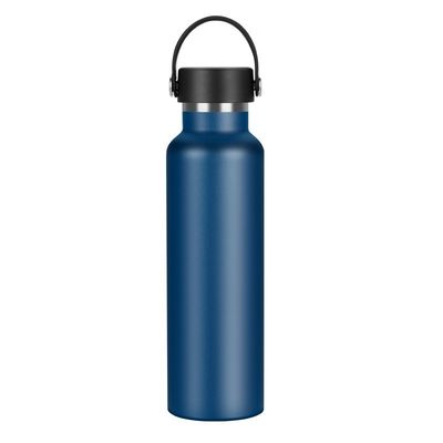 Garrafa esportiva isolada com tampa Garrafa de água de aço inoxidável personalizada de 500 ml