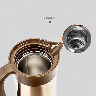 Mini chaleira de chá portátil de aço inoxidável e desempenho de isolamento térmico 24 horas