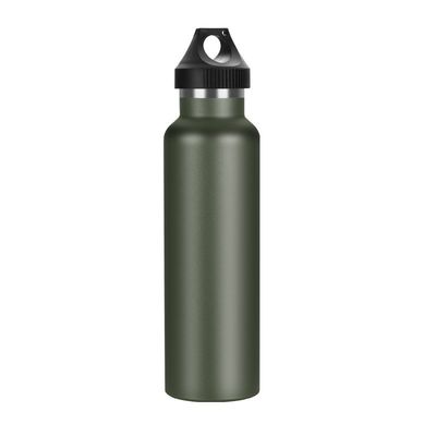 Garrafa de água de vácuo de aço inoxidável 750 ml garrafa esportiva com tampa