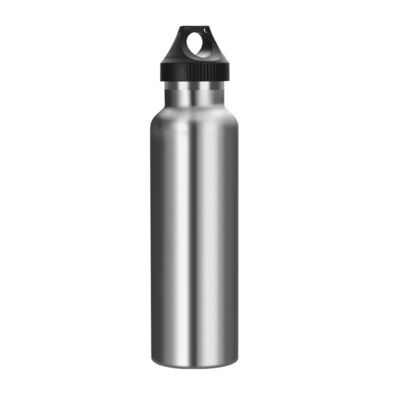 Garrafa de água de vácuo de aço inoxidável 750 ml garrafa esportiva com tampa
