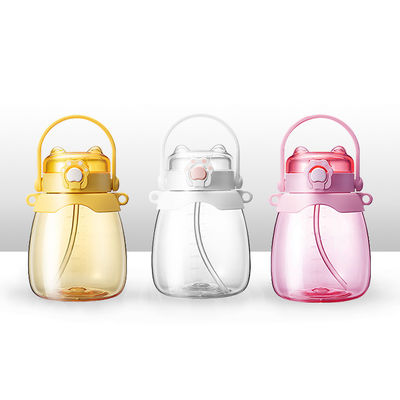 Garrafas de água recipientes de bebidas Tipo Branco 1300ml Copo de plástico portátil para atividades ao ar livre