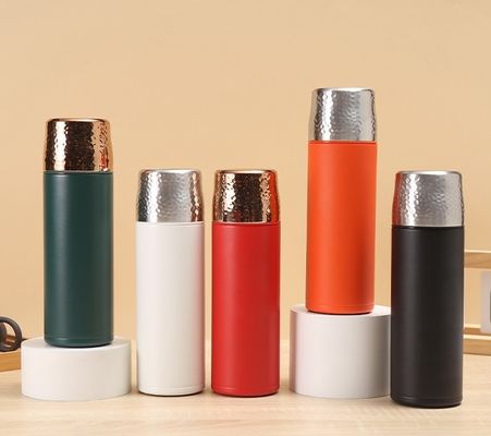 Produção Copo Direito 316 de aço inoxidável Copo de Capa de Primavera Termos Exteriores à prova de vazamento