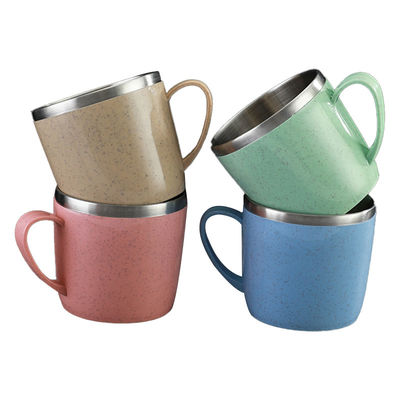 Cor personalizada Dupla parede vácuo aço inoxidável Café gelado Tumbler caneca e direto