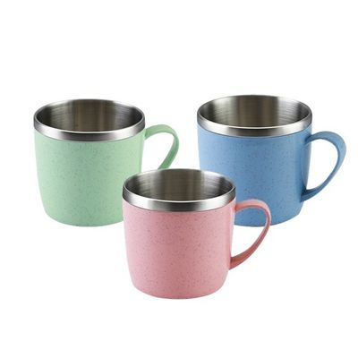 Cor personalizada Dupla parede vácuo aço inoxidável Café gelado Tumbler caneca e direto