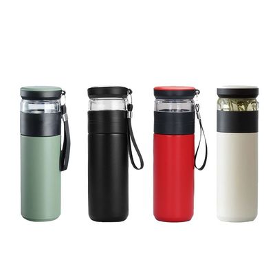 Infusor de chá de aço inoxidável com desempenho de isolamento térmico de 6 a 12 horas