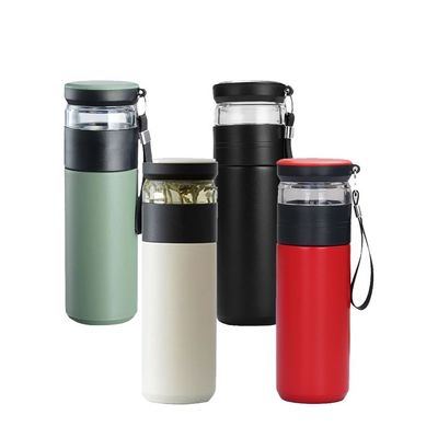 Infusor de chá de aço inoxidável com desempenho de isolamento térmico de 6 a 12 horas
