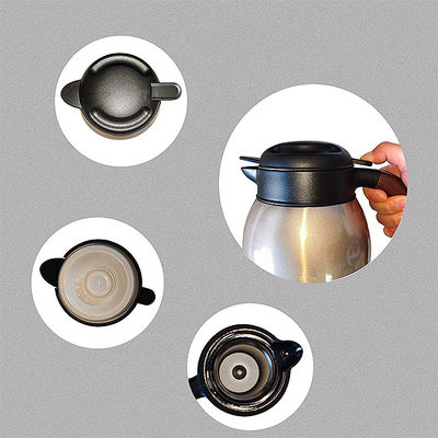 Pato de isolamento térmico de negócios 1600 ml frasco de vácuo de aço inoxidável para café de escritório
