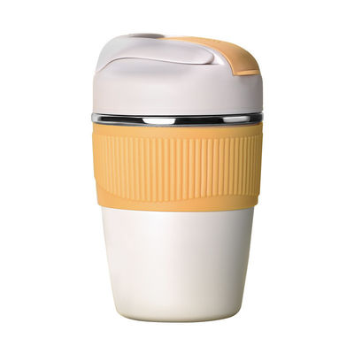 350ml 480ml Cute Double Wall Travel Mug Café Isulado Tumbler Vazio Copo Termal Com Palha