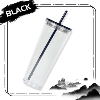 710 ml de copo portátil de água para estudantes à prova de vazamento com logotipo personalizado e design colorido