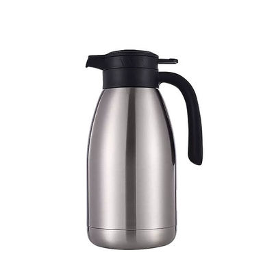 Flascas de vácuo Isolamento de aço inoxidável Caixinha de café 2 litros Jar para chá quente doméstico