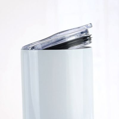 Escolha Dupla parede de aço inoxidável de vácuo isolado 20oz 30oz recto fino sublimação tumbler com palha