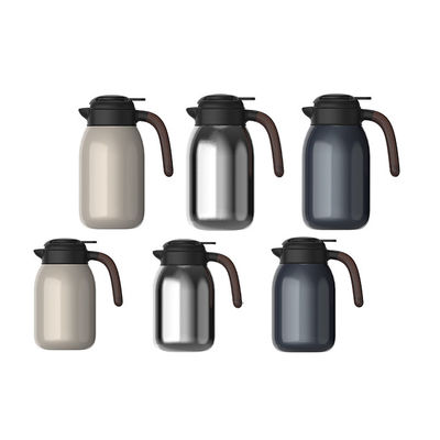 Caldeirão elétrico de aço inoxidável 304 com isolamento de parede dupla e capacidade de 2000 ml
