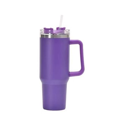 20oz de aço inoxidável, cálice de café com palha e logotipo personalizado.
