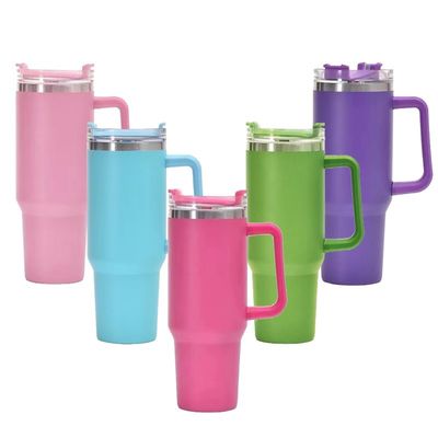 20oz de aço inoxidável, cálice de café com palha e logotipo personalizado.