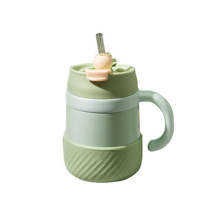 Tubarão térmico de café de viagem de aço inoxidável de parede dupla para reutilização e logotipo personalizado