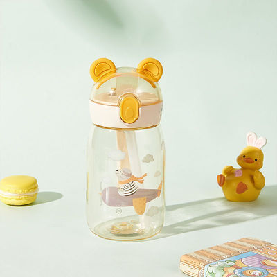 Viagens Atividade ao ar livre Crianças Copo de plástico Cute Creative 500ml 650ml garrafa de água