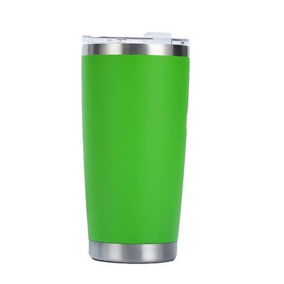 Custom Colorido 20oz Dupla parede de aço inoxidável de vácuo isolado vidro à prova de vazamento com tampa