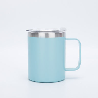 304 aço inoxidável 12OZ isolado escritório caneca de café de cerveja com alça aspirador